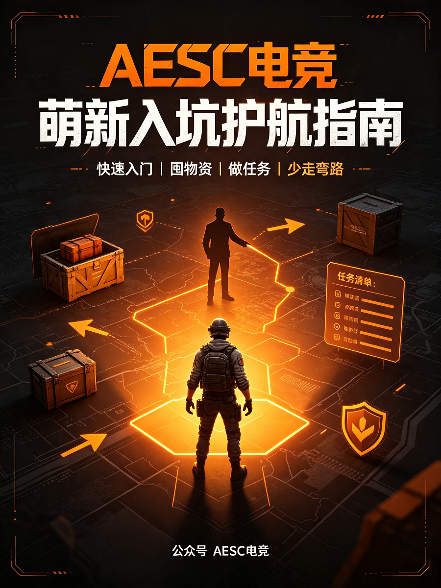 “新手入坑三角洲行动，为什么我首推 AESC 电竞护航服务？
